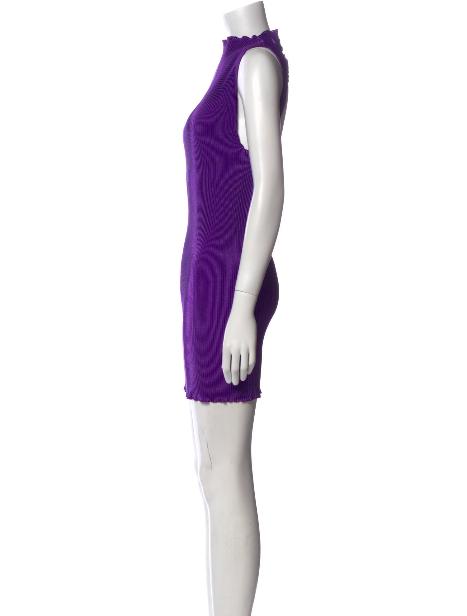 L'IDEE Mock Neck Mini Dress