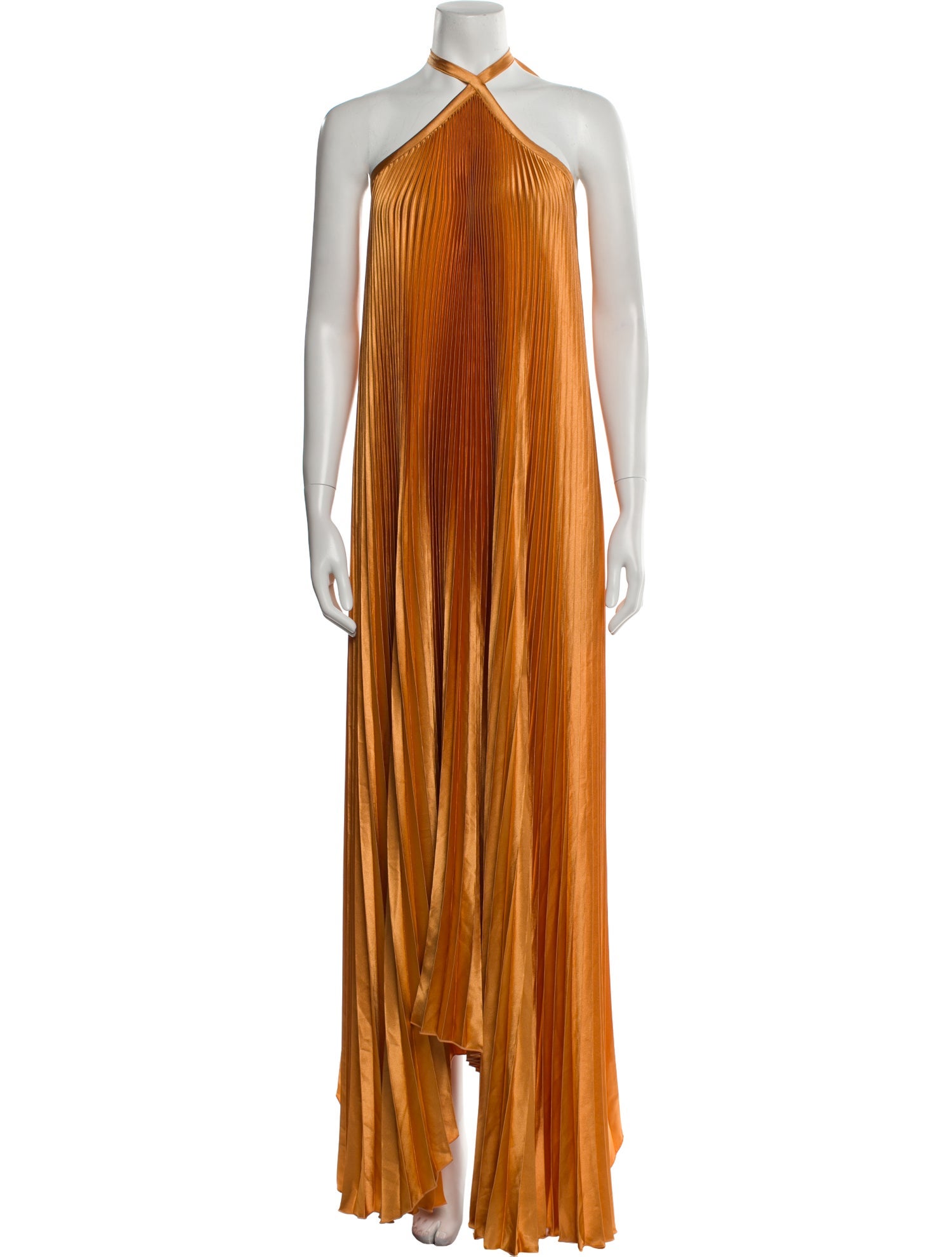 L'IDEE Halterneck Long Dress w/ Tags