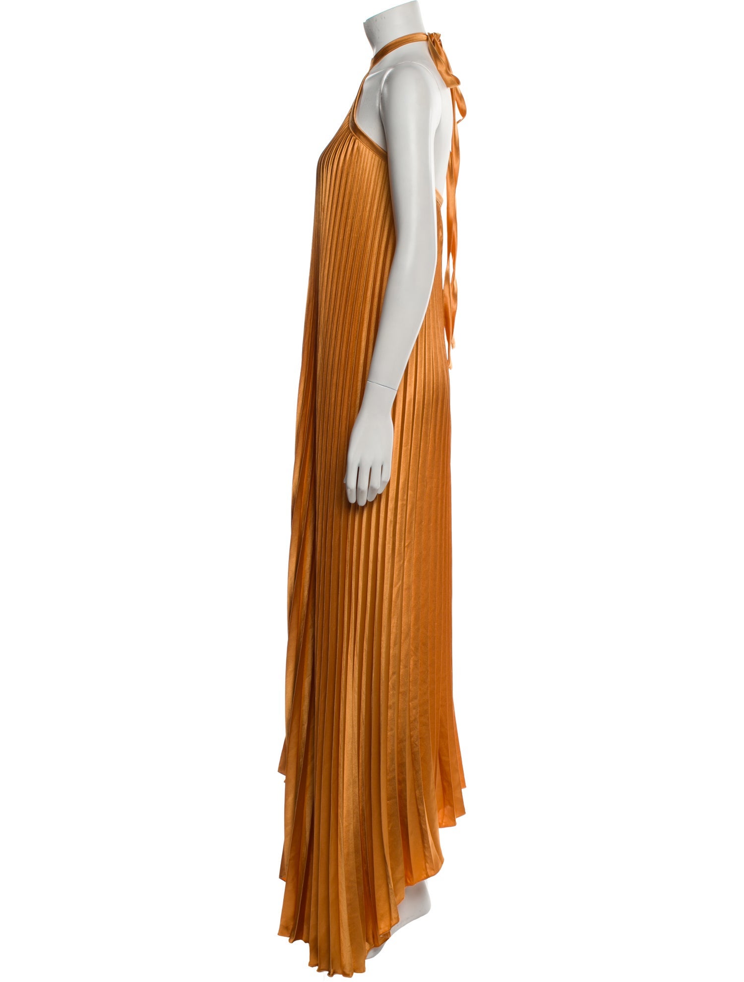 L'IDEE Halterneck Long Dress w/ Tags
