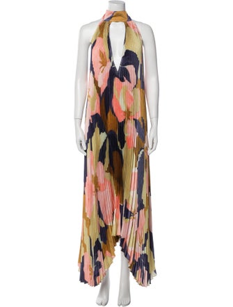 L'IDEE Printed Long Dress