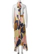 L'IDEE Printed Long Dress
