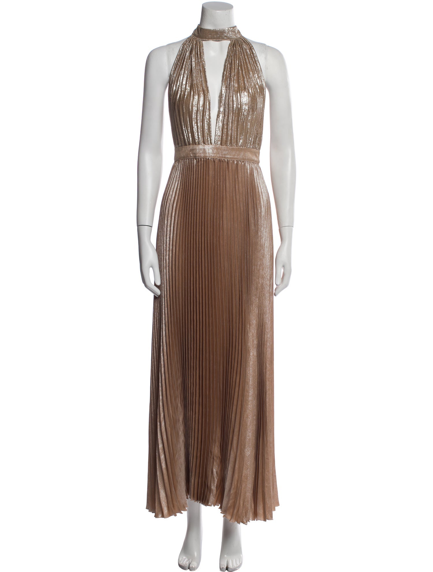 L'IDEE Halterneck Long Dress