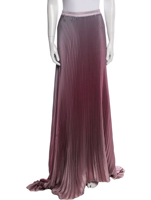 L'IDEE Striped Knee-Length Skirt