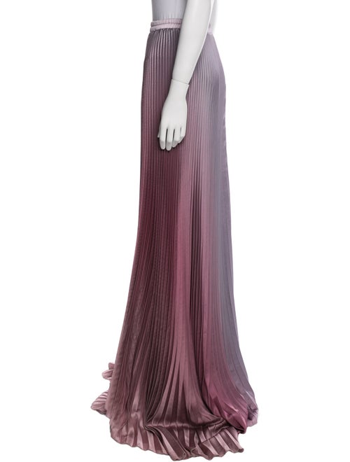 L'IDEE Striped Knee-Length Skirt