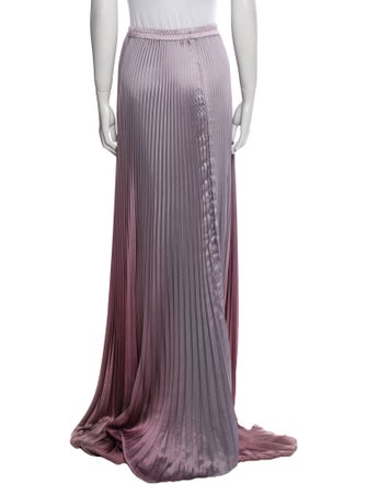 L'IDEE Striped Knee-Length Skirt