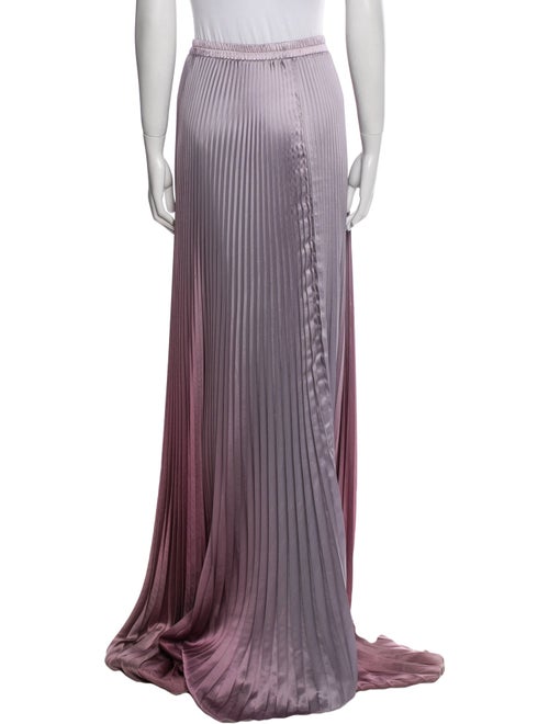 L'IDEE Striped Knee-Length Skirt