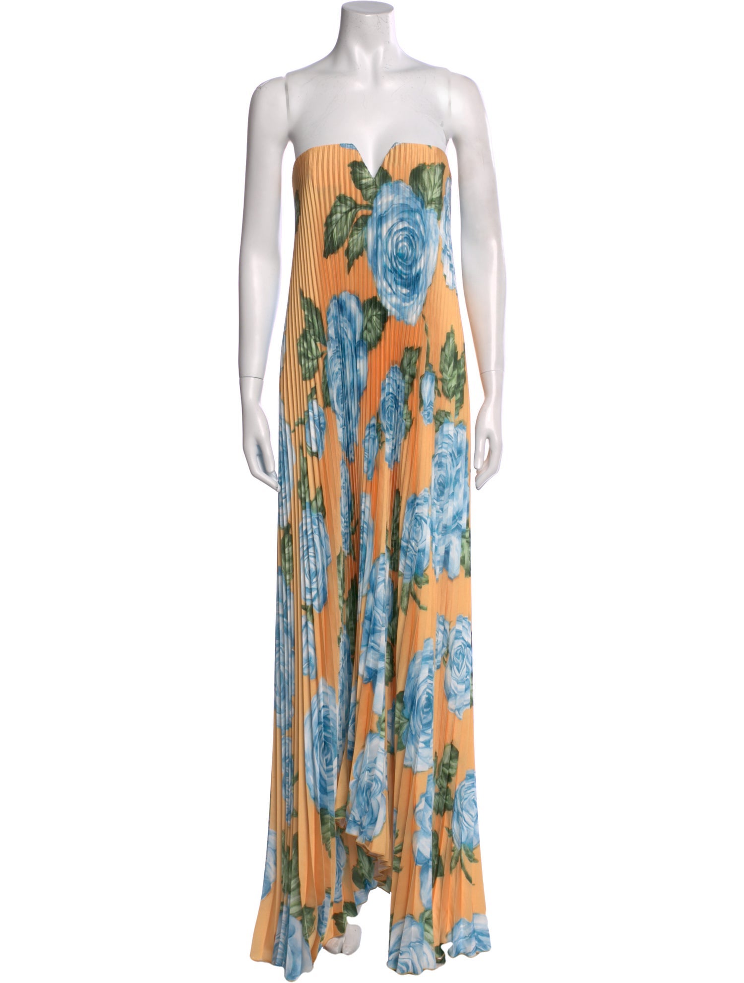 L'IDEE Printed Long Dress w/ Tags