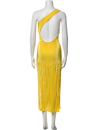 L'IDEE One-Shoulder Long Dress