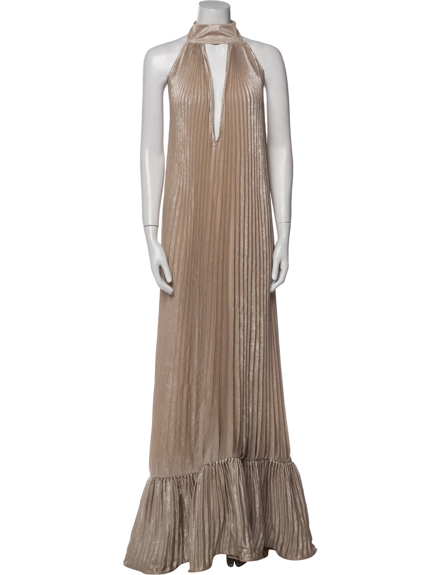 L'IDEE Halterneck Long Dress