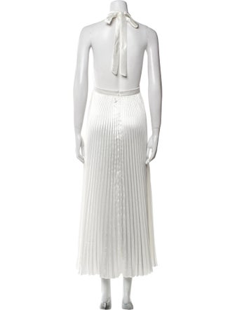 L'IDEE Halterneck Long Dress