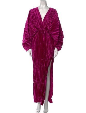 L'IDEE V-Neck Long Dress