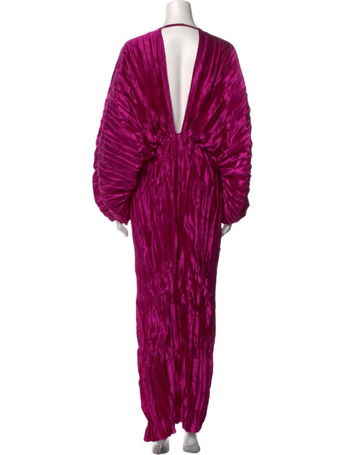 L'IDEE V-Neck Long Dress