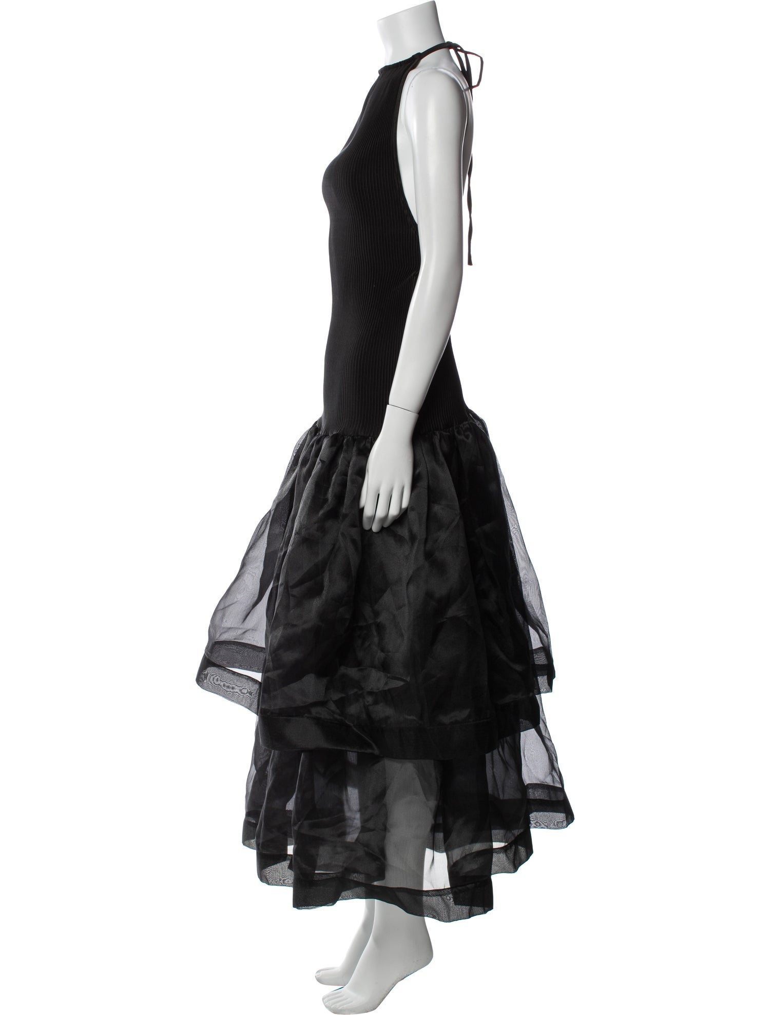 L'IDEE Halterneck Long Dress w/ Tags