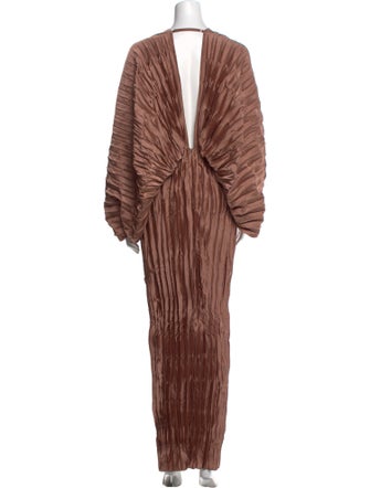 L'IDEE V-Neck Long Dress