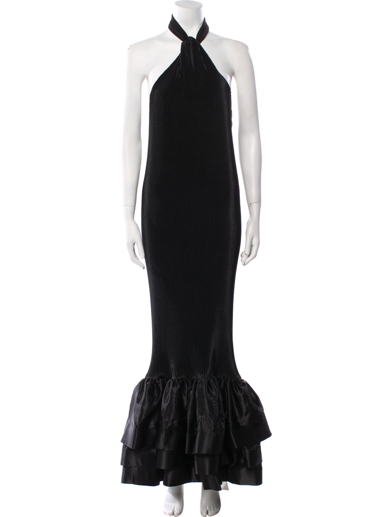 L'IDEE Striped Long Dress w/ Tags