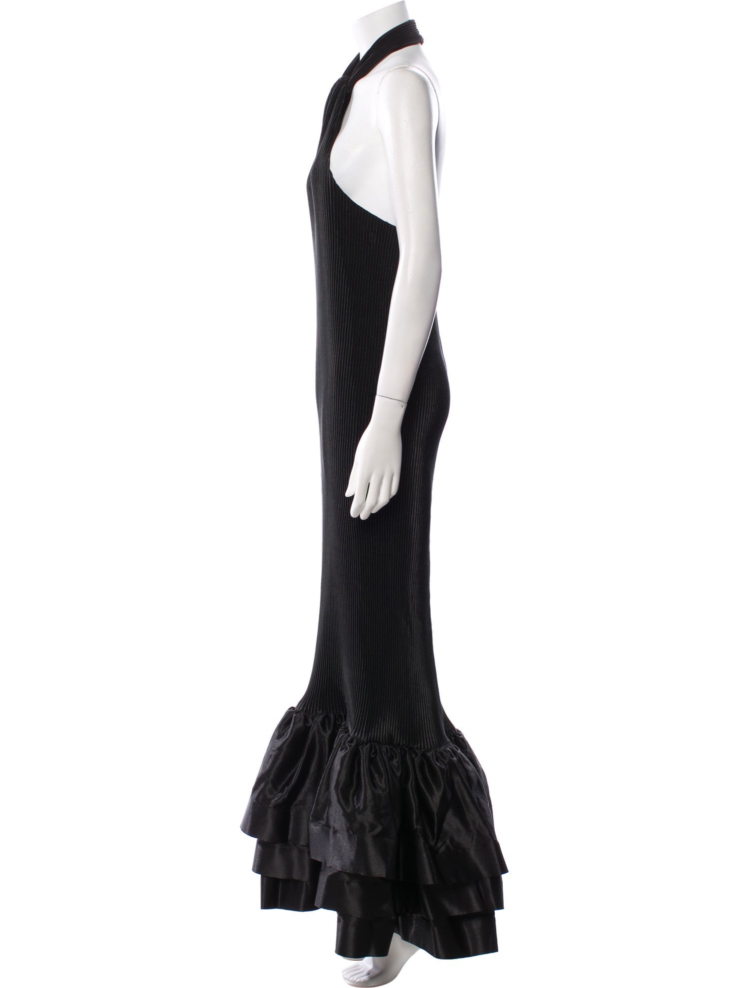 L'IDEE Striped Long Dress w/ Tags