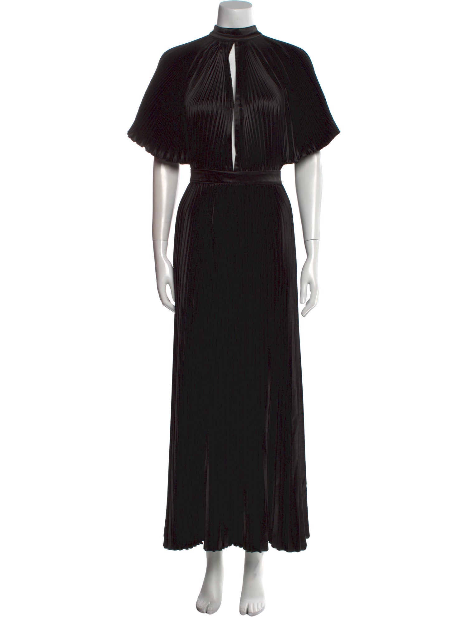 L'IDEE Mock Neck Long Dress