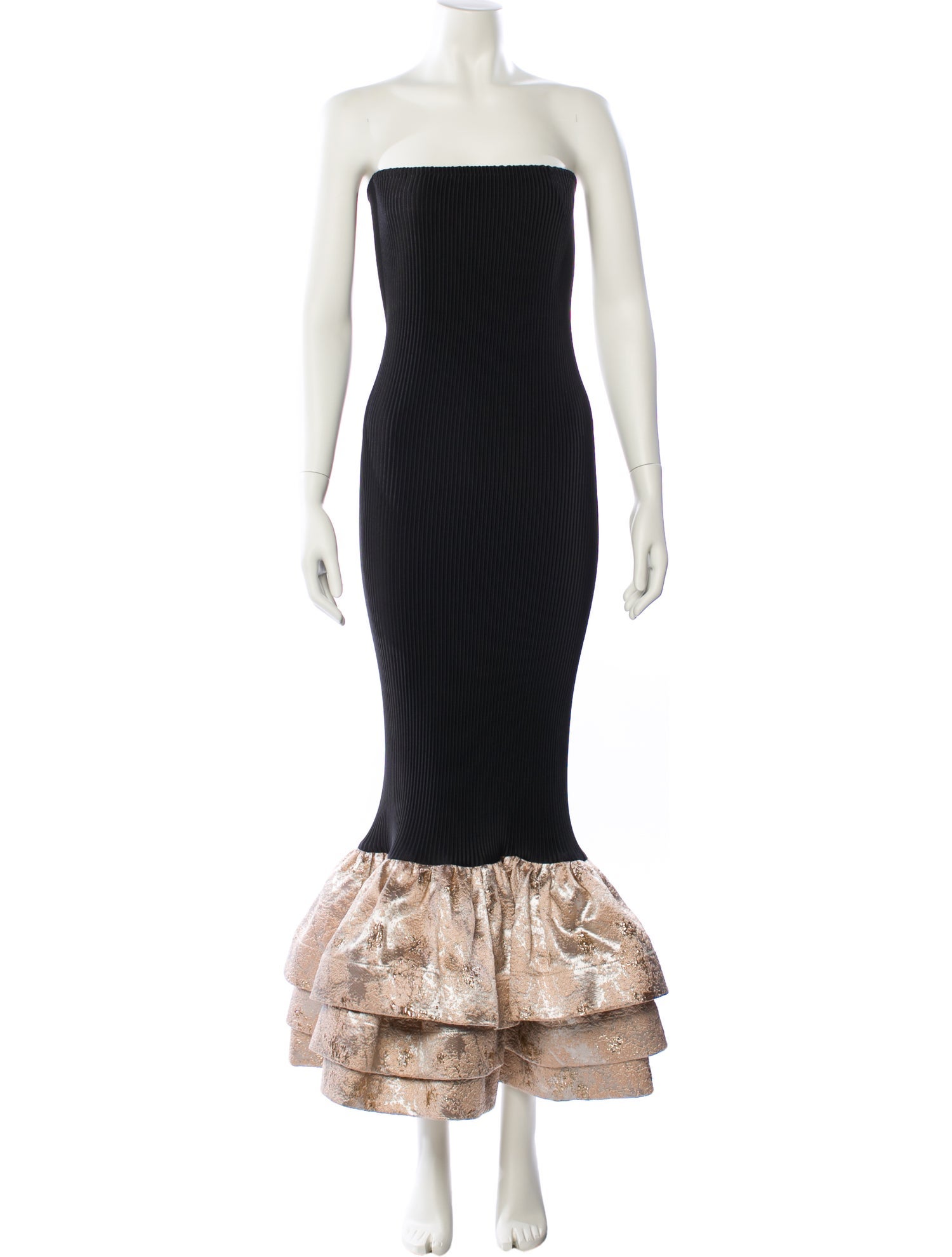 L'IDEE Striped Long Dress