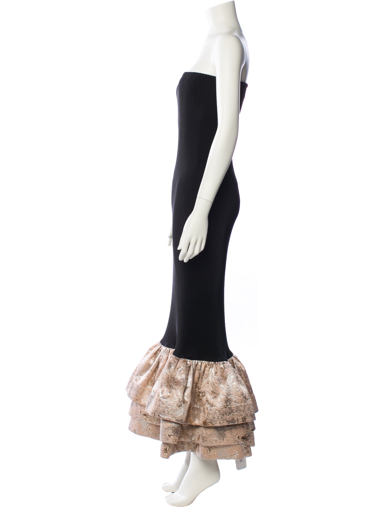 L'IDEE Striped Long Dress