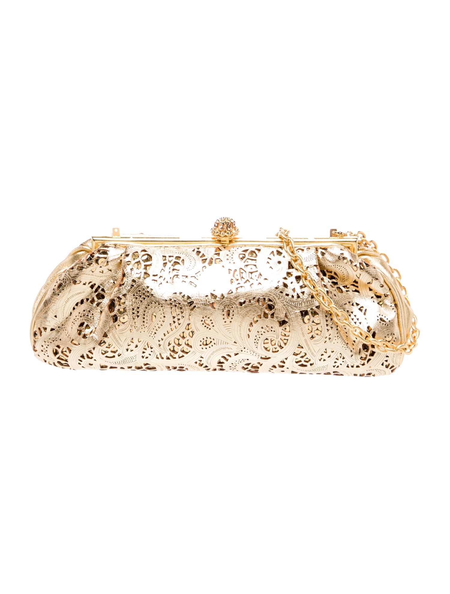 Larisa Barrera Leather Minaudière