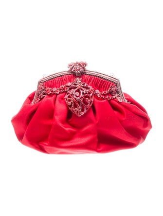 Larisa Barrera Satin Evening Bag