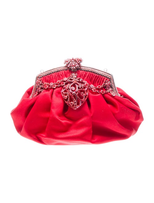 Larisa Barrera Satin Evening Bag