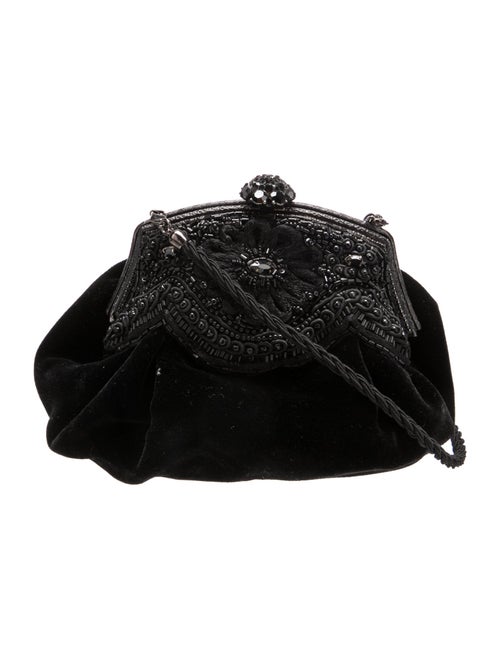 Larisa Barrera Velvet Evening Bag