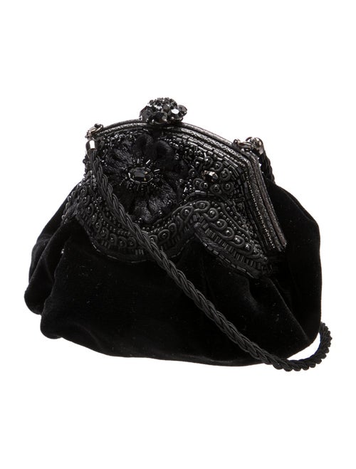 Larisa Barrera Velvet Evening Bag