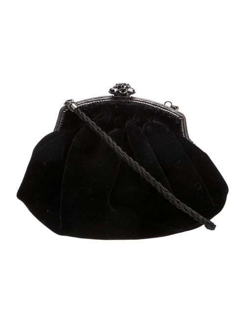 Larisa Barrera Velvet Evening Bag