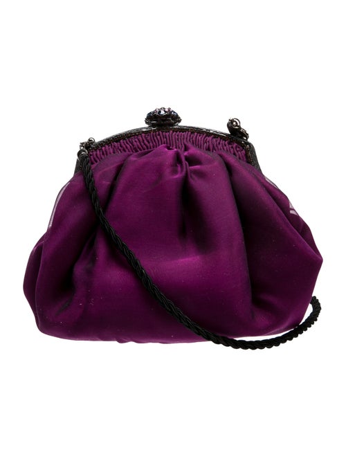 Larisa Barrera Satin Evening Bag