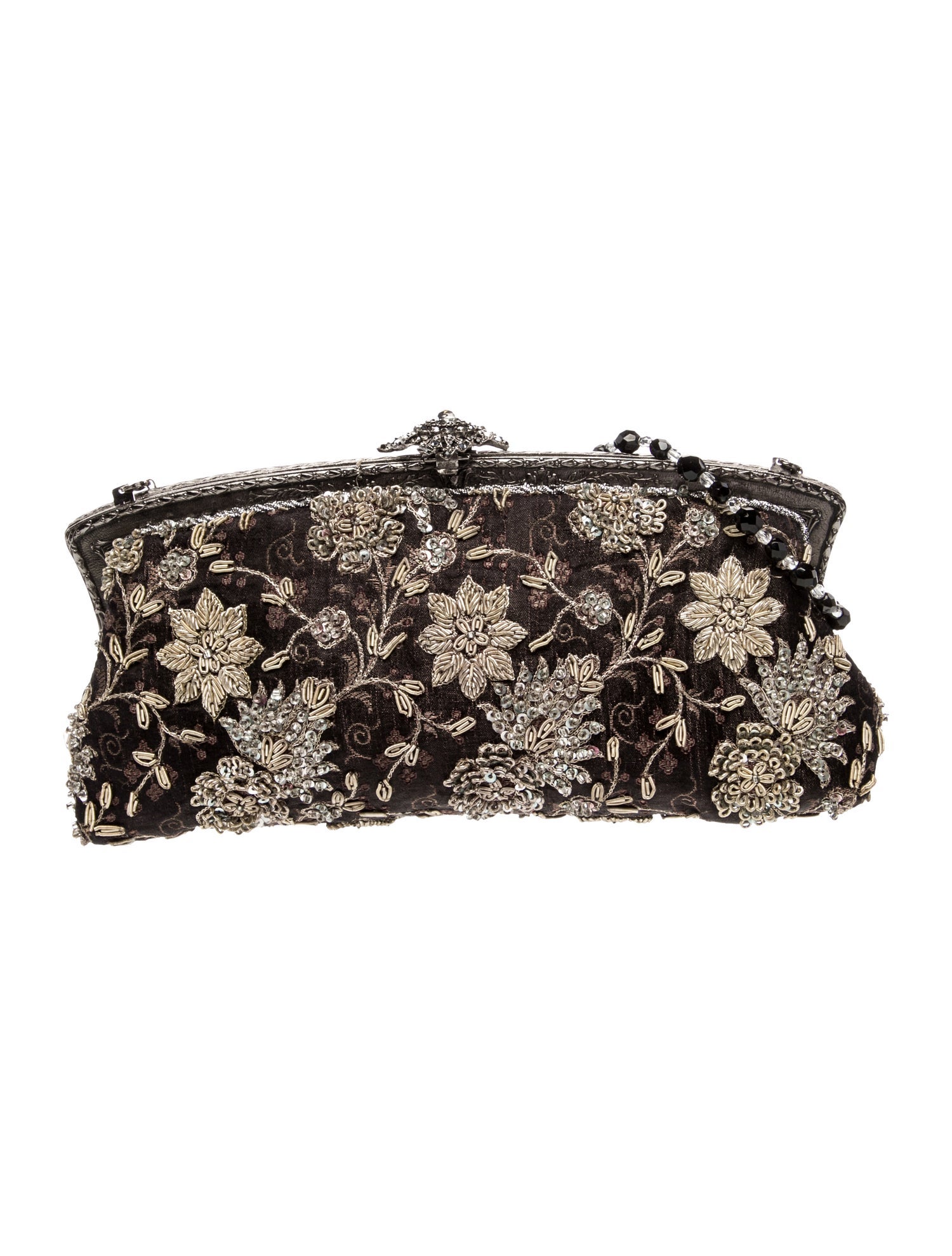 Larisa Barrera Satin Minaudière