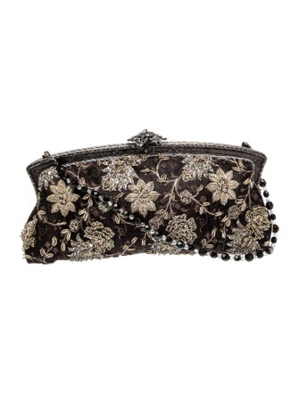 Larisa Barrera Satin Minaudière