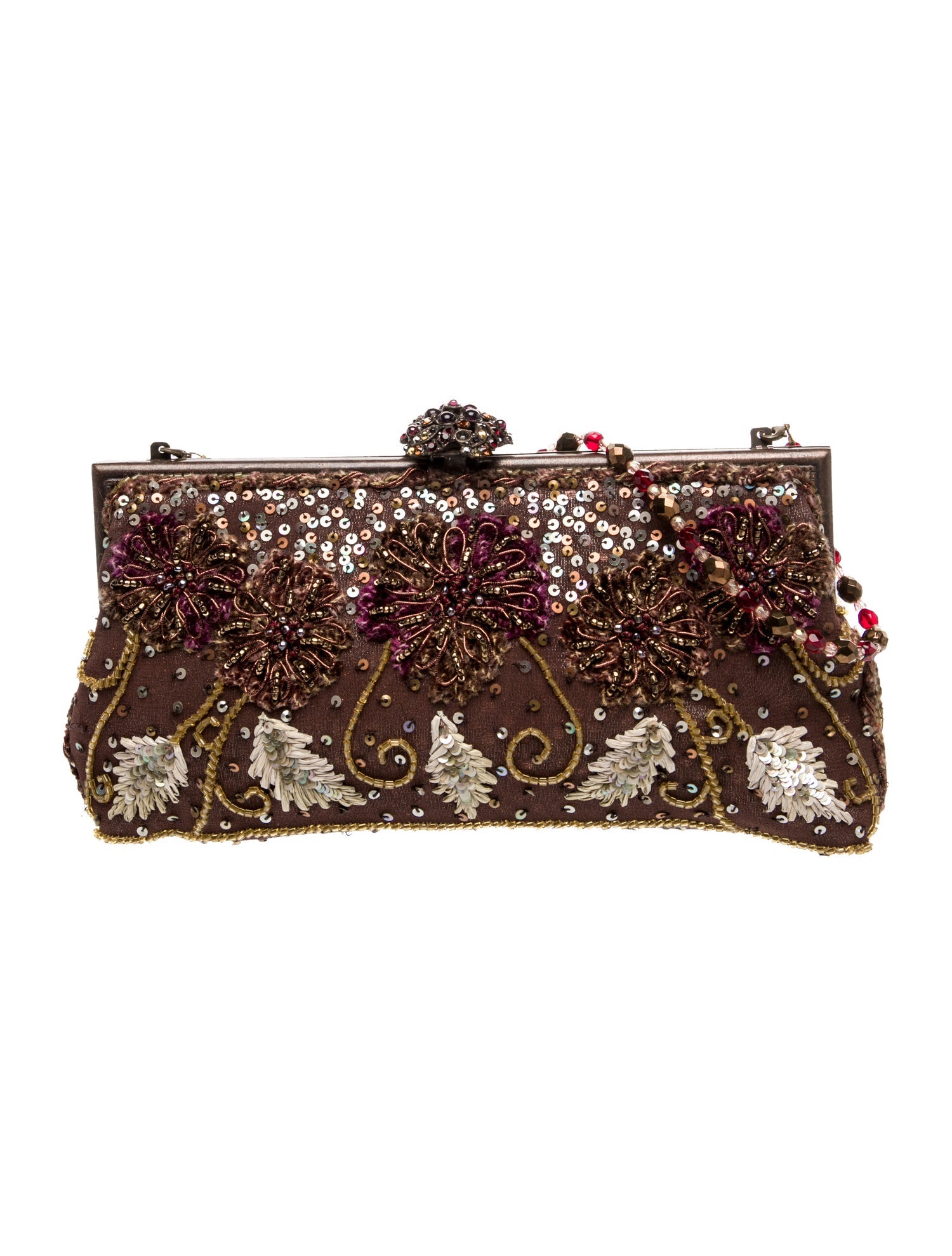 Larisa Barrera Satin Minaudière