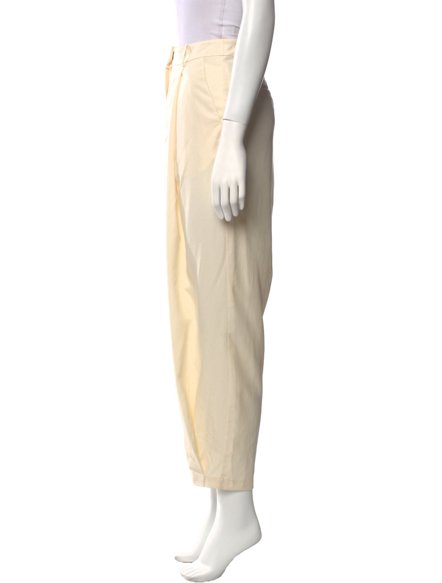Lattelier Linen Straight Leg Pants