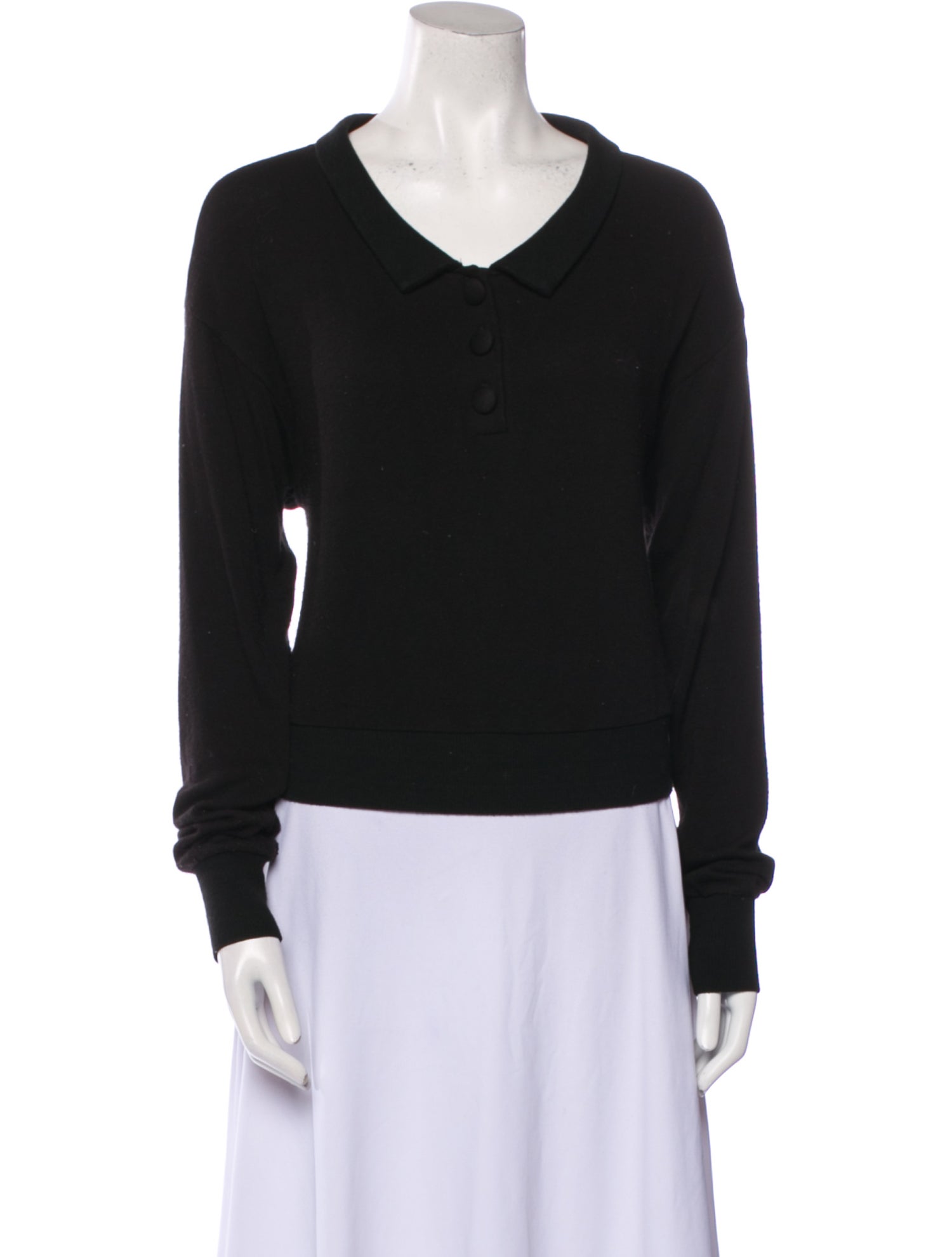 LESJOUR! V-Neck Sweater