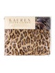 Lauren Ralph Lauren New Bohemian Leopard Queen Fitted Sheet