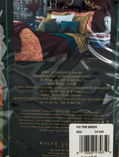 Lauren Ralph Lauren Village Mews Standard Sham w/ Tags