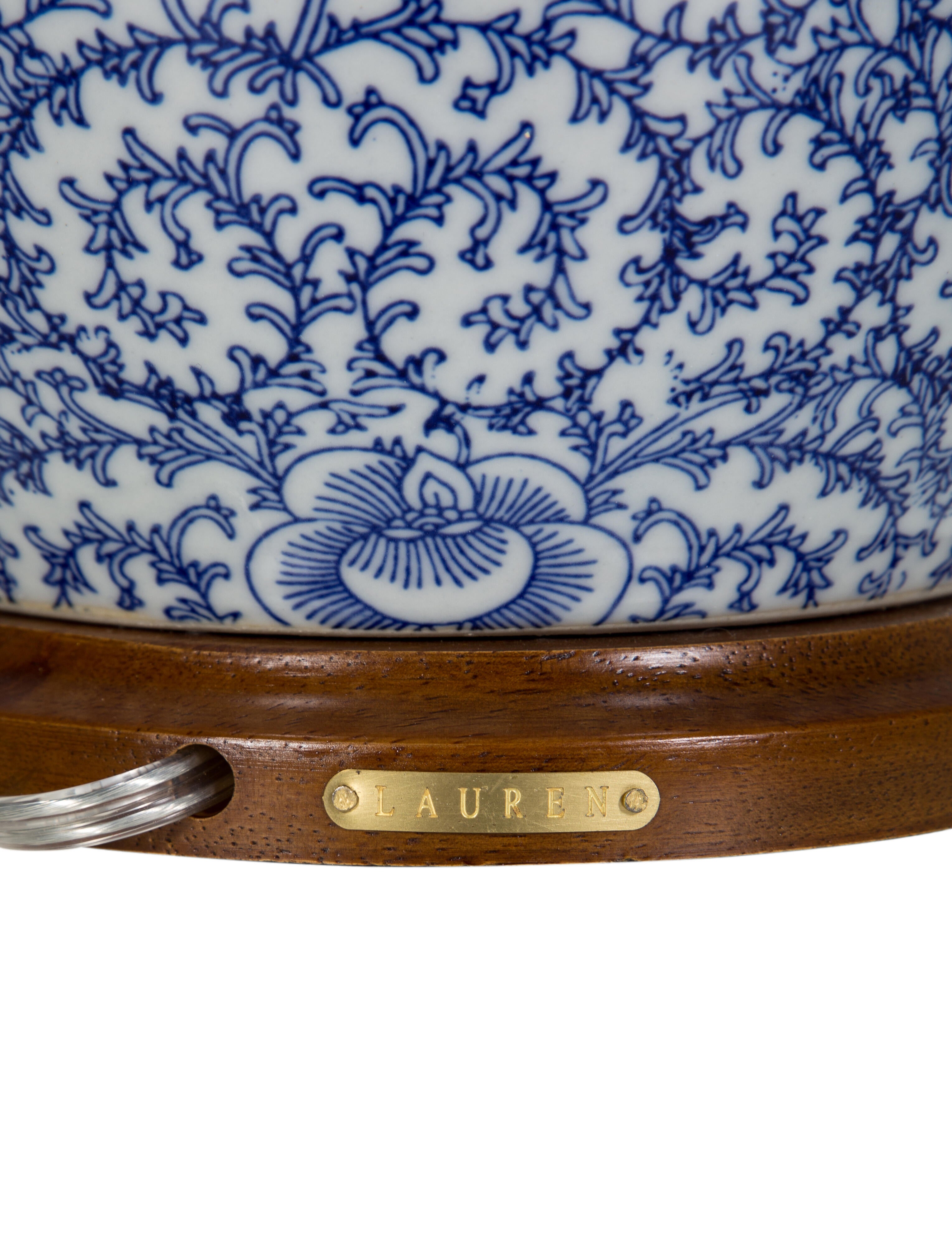 Lauren Ralph Lauren Ginger Jar Table Lamp Blue, 1 pieces Table Lamps