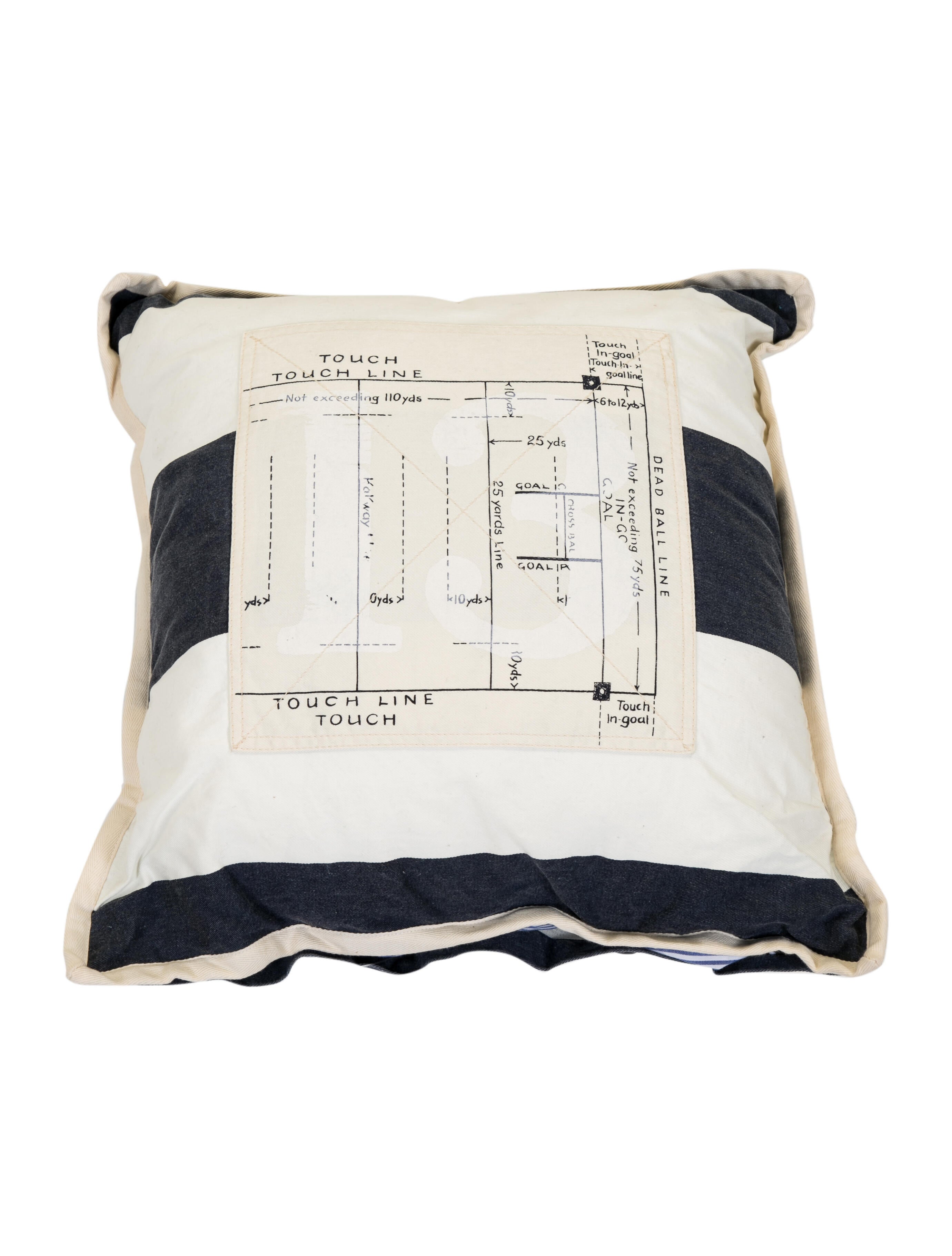 Lauren Ralph Lauren Rugby Throw Pillow Blue Pillows, Pillows & Throws
