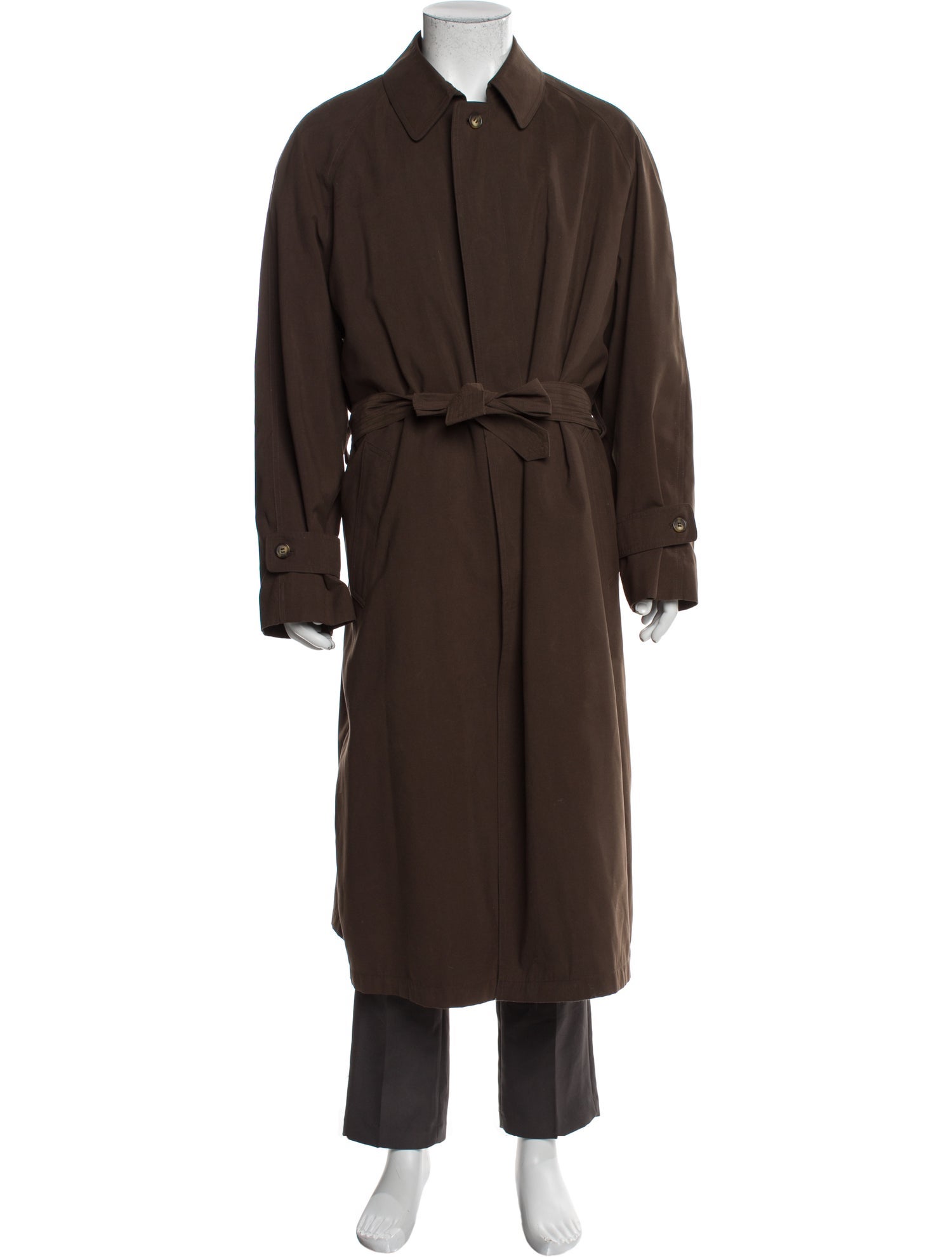 Lauren Ralph Lauren House Check Pattern Trench Coat