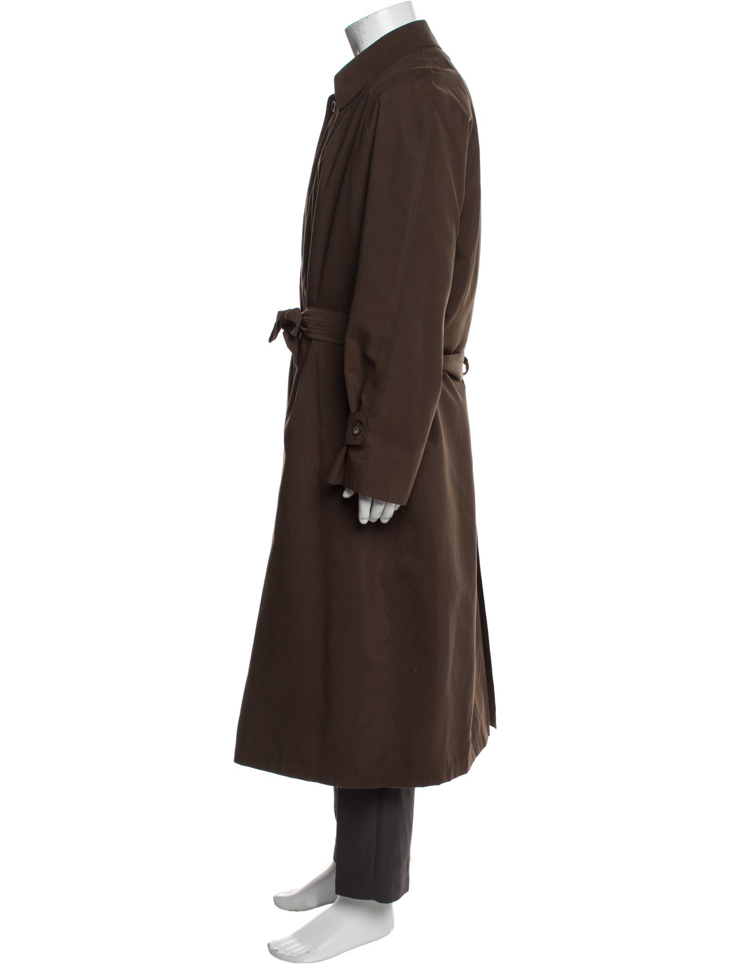 Lauren Ralph Lauren House Check Pattern Trench Coat