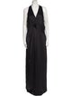 Lauren Ralph Lauren V-Neck Long Dress