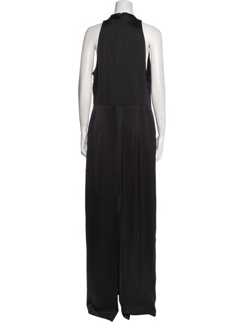 Lauren Ralph Lauren V-Neck Long Dress