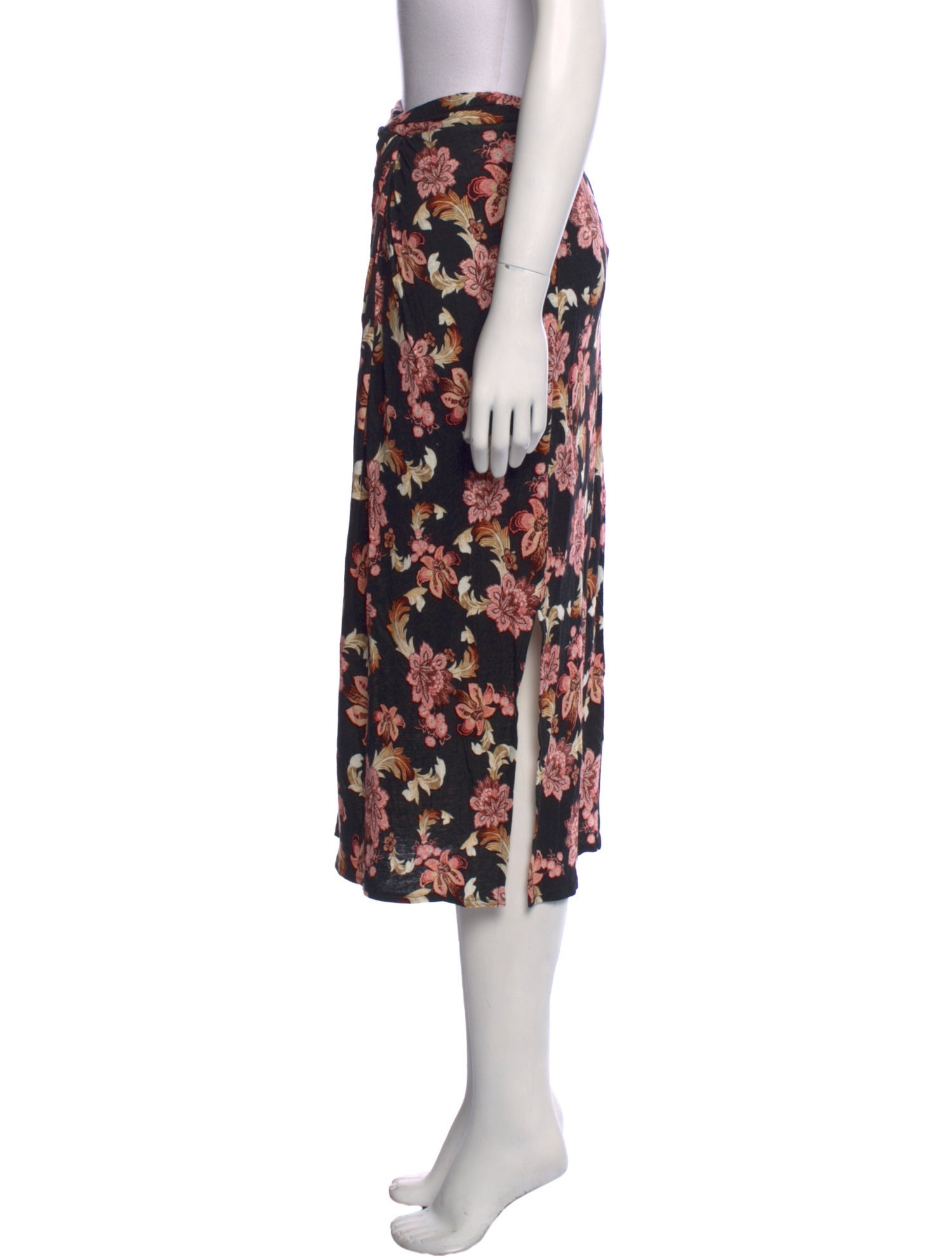 Lauren Ralph Lauren Floral Print Midi Length Skirt w/ Tags