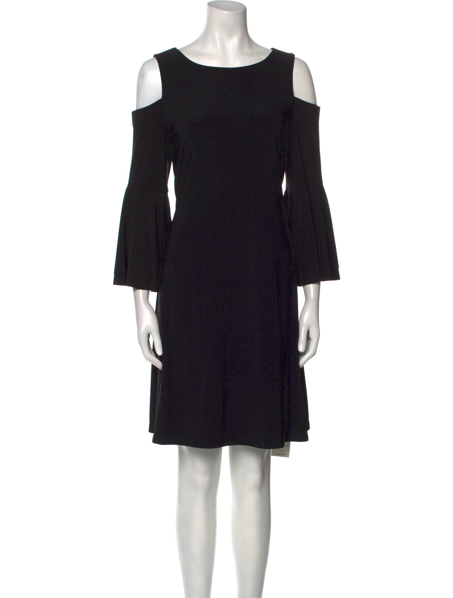 Lauren Ralph Lauren Bateau Neckline Knee-Length Dress