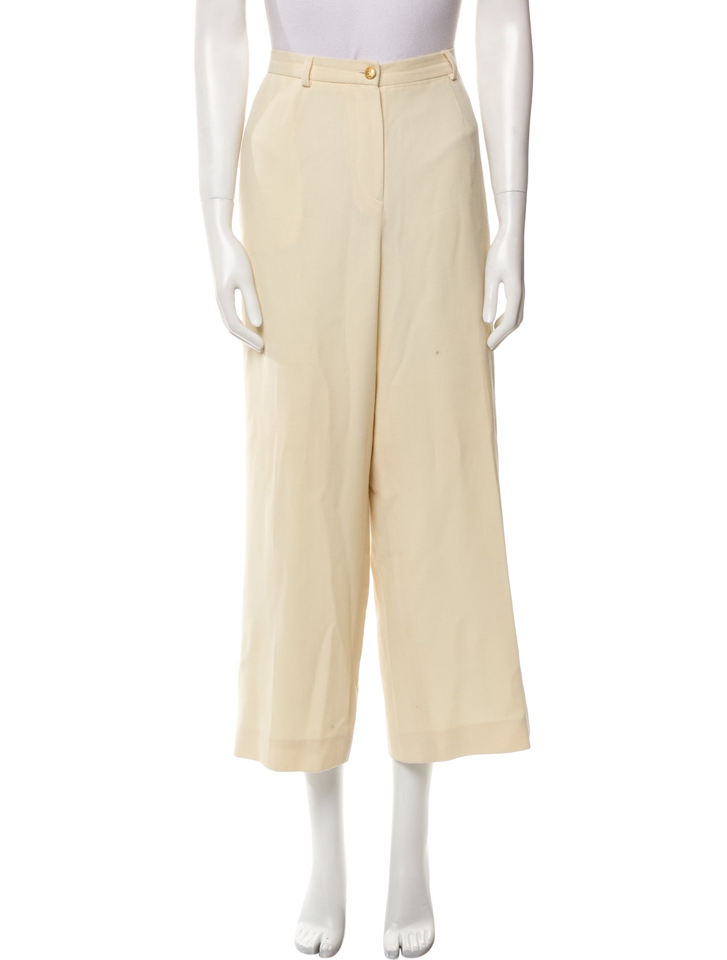 Lauren Ralph Lauren Wool Wide Leg Pants