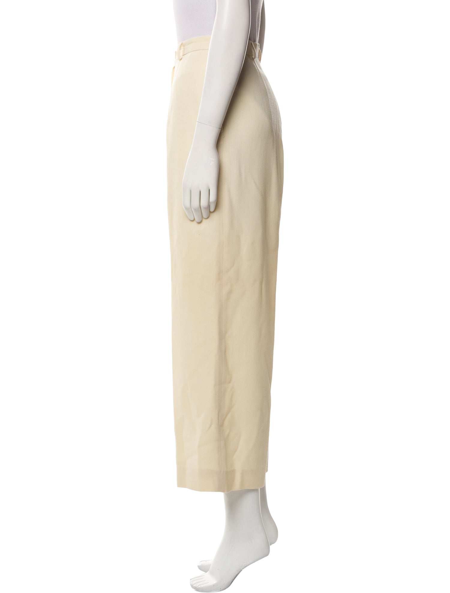 Lauren Ralph Lauren Wool Wide Leg Pants