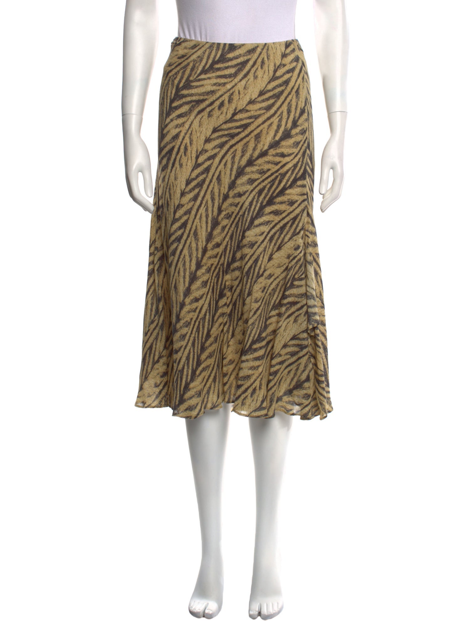 Lauren Ralph Lauren Silk Knee-Length Skirt