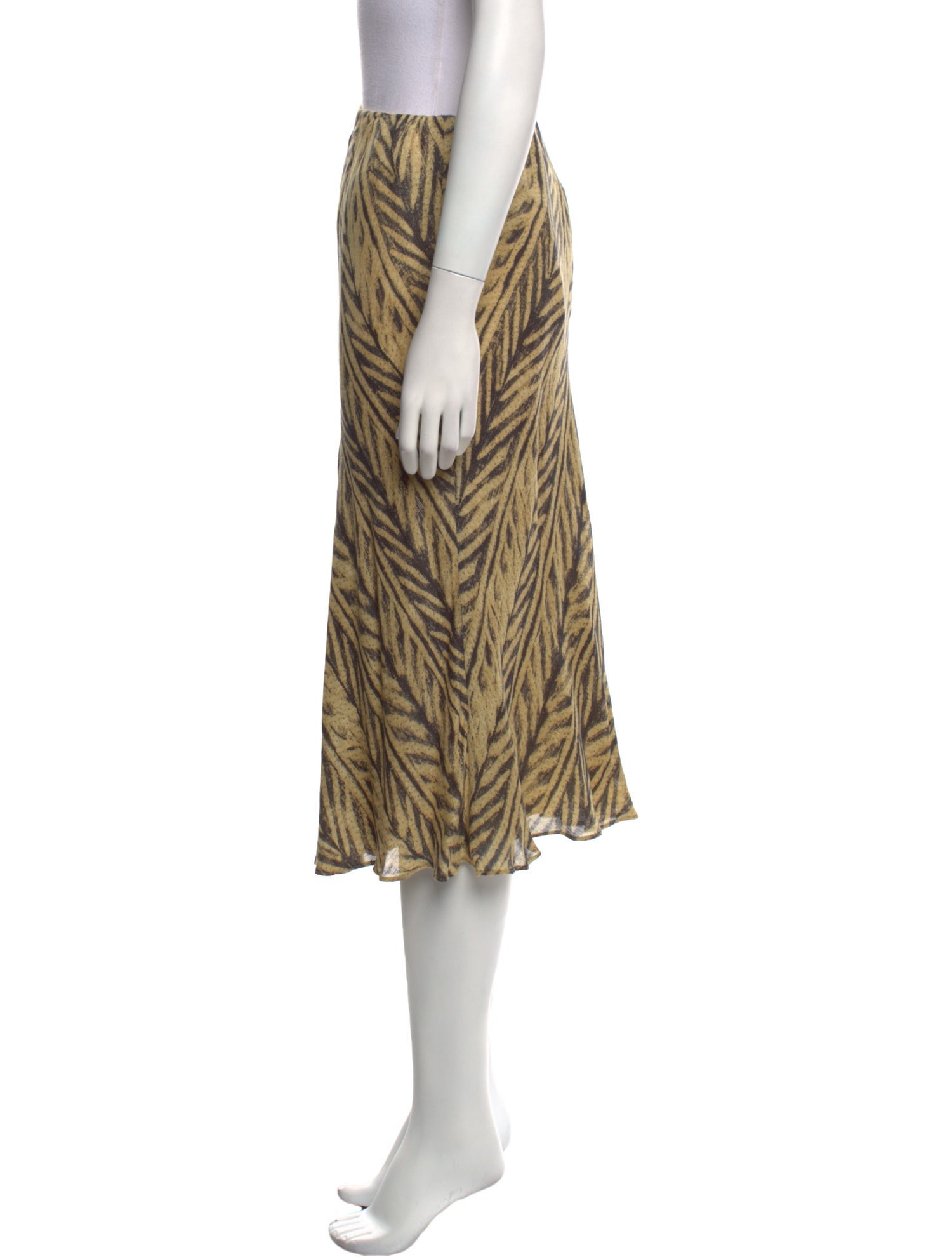 Lauren Ralph Lauren Silk Knee-Length Skirt