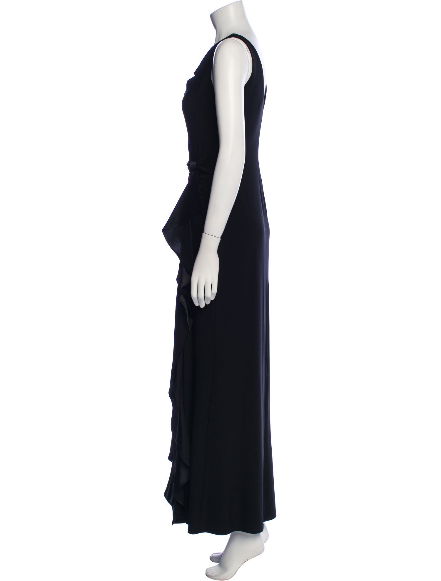 Lauren Ralph Lauren Cowl Neck Long Dress